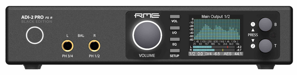 DTM・DAW RME ADI-2 PRO FS R Black Edition CONVERSOR AD / DA RME ADI-2 PRO FS R BLACK EDITION