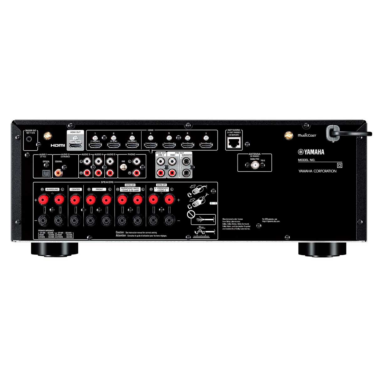 【ジャンク】YAMAHA RX-V6A 美品　通電なし Yamaha RX-V6A - Receptor AV 7.2 de canales - Zococity.es