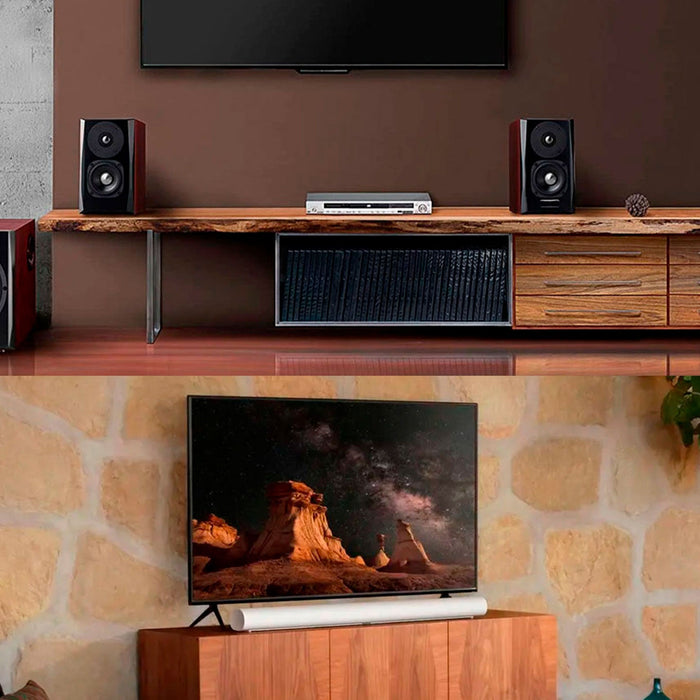 Altavoces activos vs barras de sonido: cómo mejorar el sonido de mi TV
