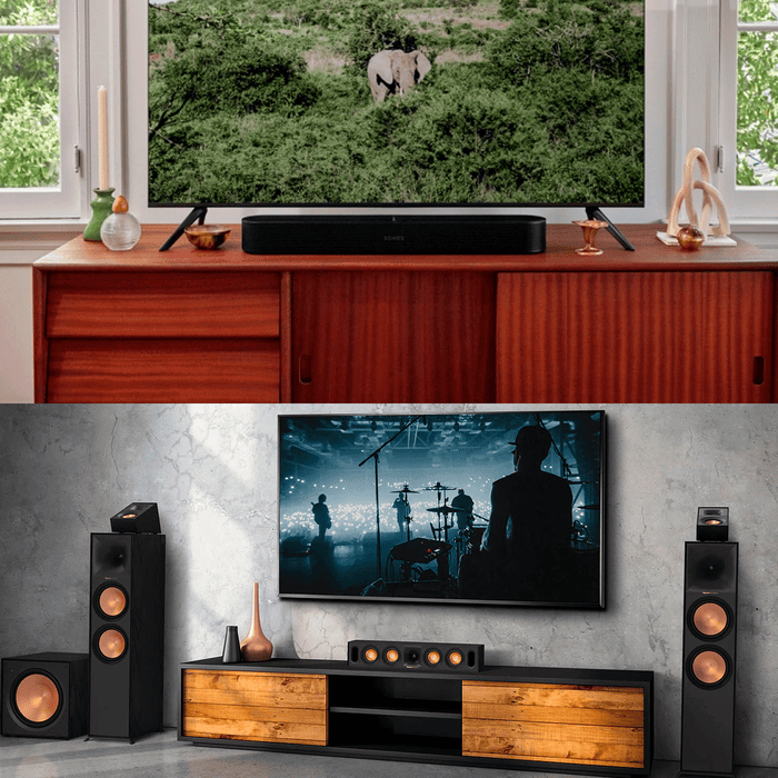Diferencia entre barra de sonido y Home Cinema: todos los detalles