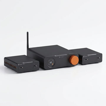 Pack Fosi Audio V3 MONO-48V5A x2 + Fosi Audio ZD3