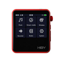 Cargar imagen en el visor de la galería, HiBy R2 II frontal rojo
