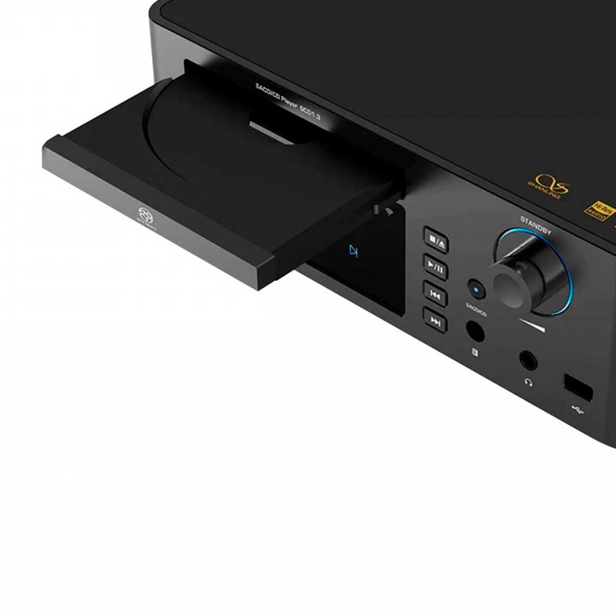 Shanling SCD 1.3 - Lecteur CD/SACD Avec DAC Haute Résolution Et Bluetooth LDAC - Noir