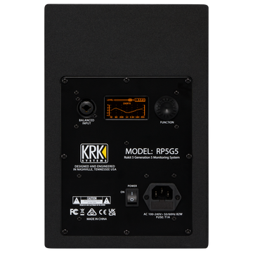 KRK ROKIT Powered 5 G5 trasera