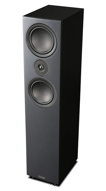 Mission LX-4 walnut perfil negro perfil