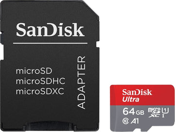 Sandisk 64GB adaptador y tarjeta