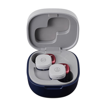 Audio-Technica ATH-SQ1TW rojo azul estuche