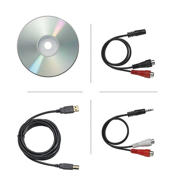 Audio-Technica AT-LP60-USB -Giradisco Estéreo con grabación LP/digital