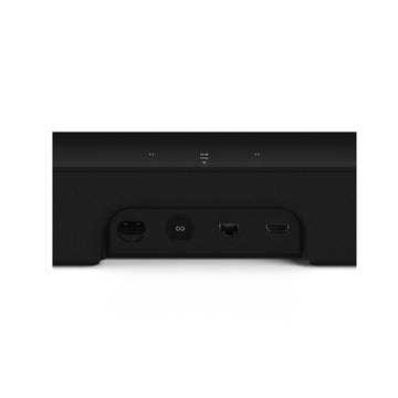 Sonos Beam negro detrás