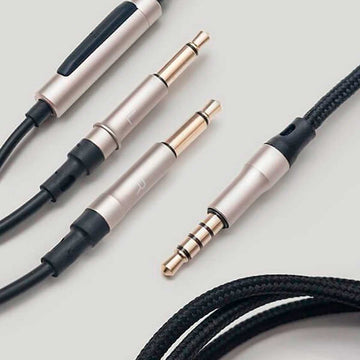 Cable Meze Audio 99 3.5mm-Plata-1.2m + micrófono y control remoto