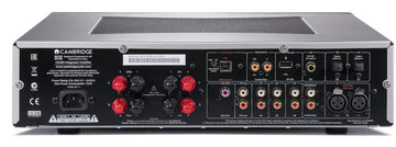 Cambridge Audio CXA80 conexiones plata