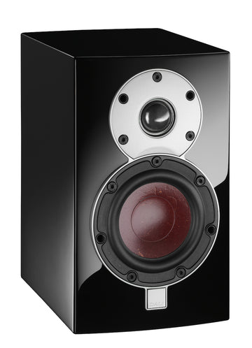 Dali Menuet negro perfil sin rejilla