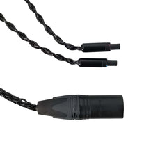 Cargar imagen en el visor de la galería, Dekoni Audio Balanced 4 Pin XLR Cable for Sennheiser HD 800 conectores
