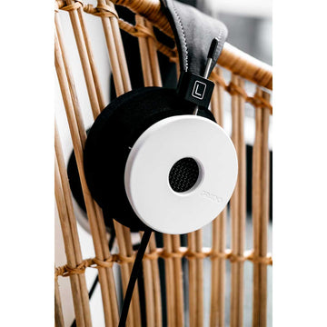 Grado White Headphones editorial 1