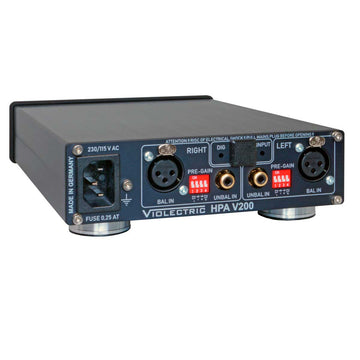 Vioelectric HPAV200 AE conexiones perfil derecha