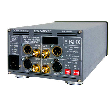 Vioelectric HPA V220 perfil conexiones