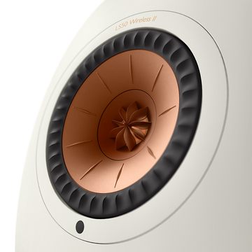 KEF LS50 Wireless II blanco detalle