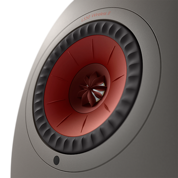KEF LS50 Wireless II gris detalle