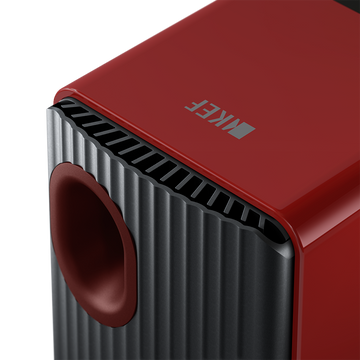KEF LS50 Wireless II rojo cenital