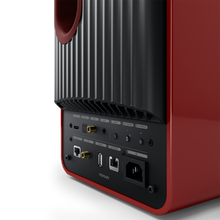 Cargar imagen en el visor de la galería, KEF LS50 Wireless II rojo conexiones
