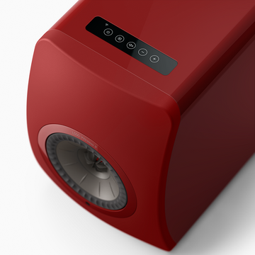 KEF LS50 Wireless II rojo cenital