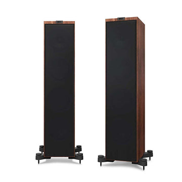 KEF Q550 rejilla walnut