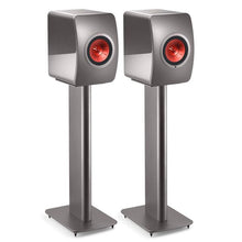 Cargar imagen en el visor de la galería, KEF S2 Floor Stand titanio altavoces
