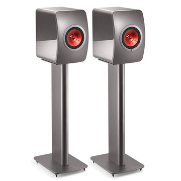 KEF S2 Floor Stand titanio altavoces