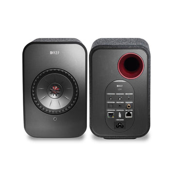 KEF LSX Reacondicionado conexiones