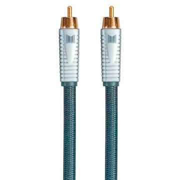 Monoprice 3ft RCA Cable-Plata