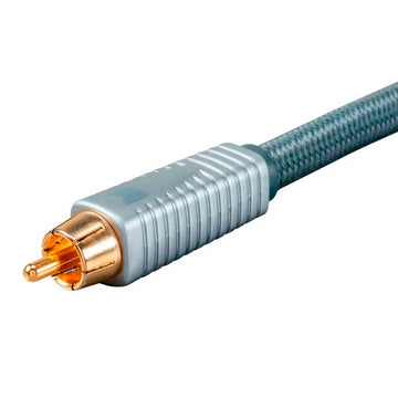 Monoprice 3ft RCA Cable-Plata