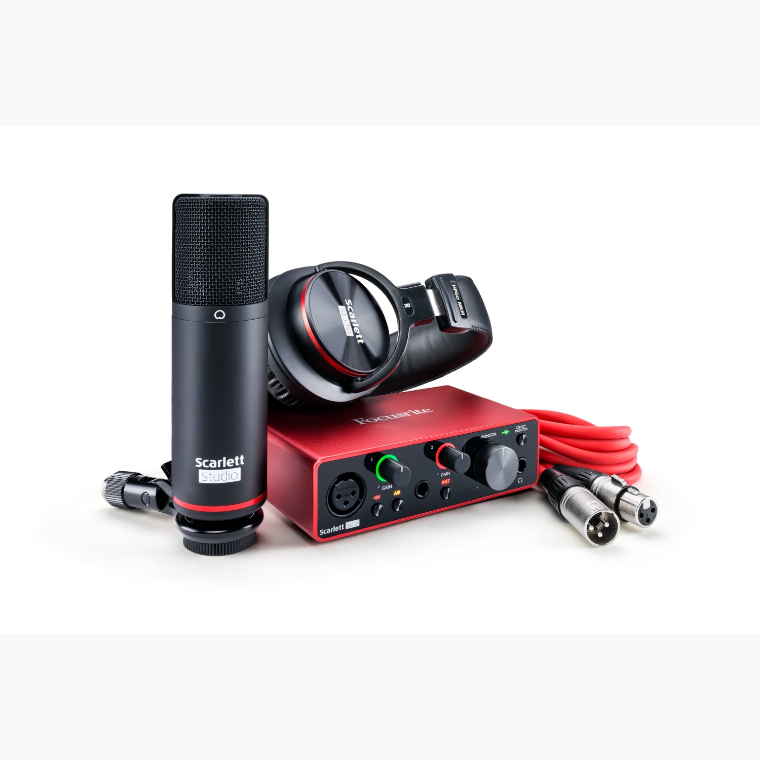 Focusrite Scarlett Solo Studio 3rd Gen - Set grabación USB