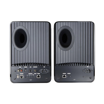 KEF LS50 Wireless Nocturne detrás