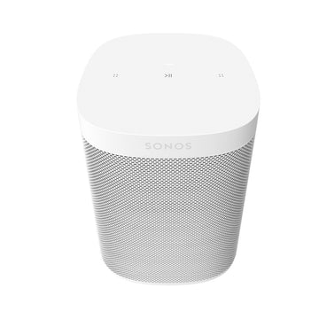 Sonos One SL frontal blanco cenital