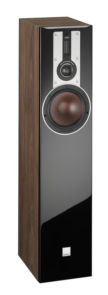 Dali Opticon 5 walnut perfil