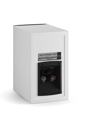 Dali Opticon 1 MK2 blanco conexiones perfil