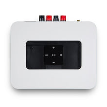 Cargar imagen en el visor de la galería, Bluesound POWERNODE 2i cenital blanco
