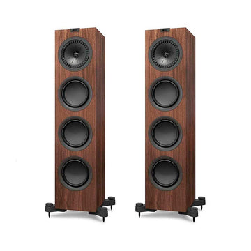 KEF Q550 perfil walnut
