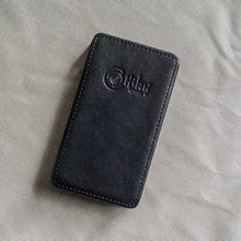 Cargar imagen en el visor de la galería, HiBy R6 PRO PU Leather Case negro frontal
