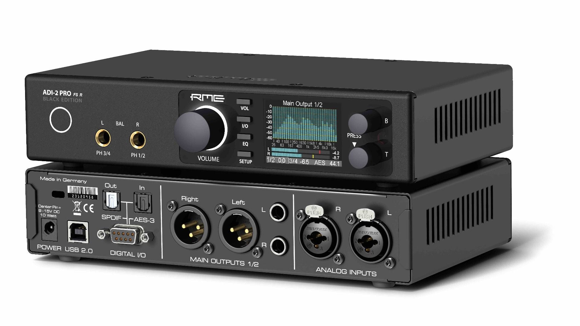 DTM・DAW RME ADI-2 Pro FS R BLACK EDITION AD/DA RME ADI-2 Pro FS R Black Edition - Zococity.es