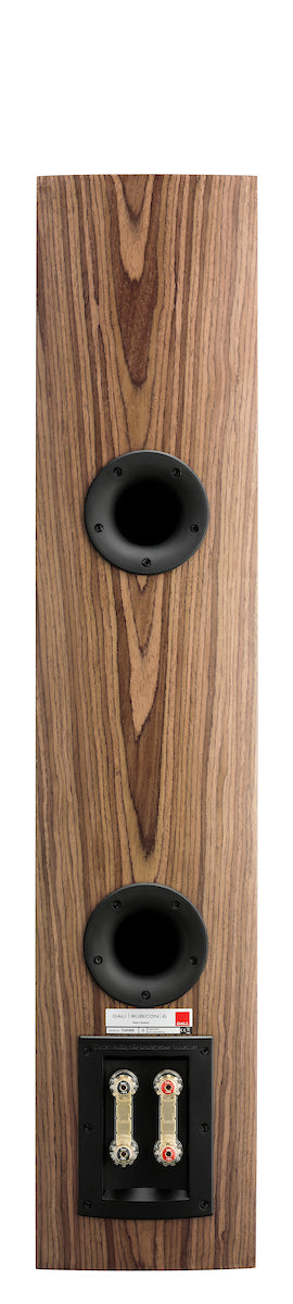 Dali Rubicon 6 walnut conexiones