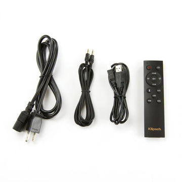 Klipsch The Capitol Three Special Edition blonde detrás accesorios