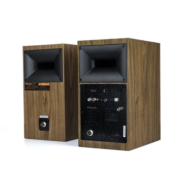 Klipsch The Fives walnut conexiones