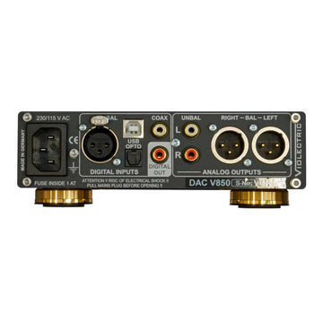 Vioelectric DAC V850 conexiones