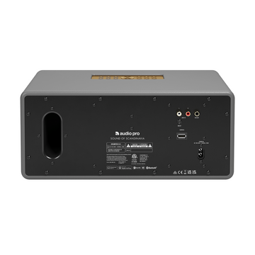 Audio Pro D-2 gris trasera