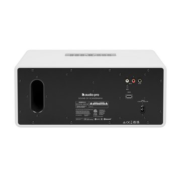Audio Pro D-2 blanco trasera